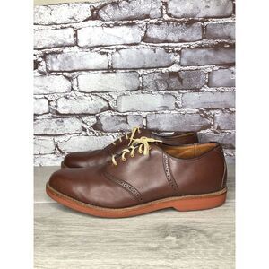 Cole Haan Burgundy Brown Leather Lace Up Dress Oxfords Shoes Men 12 C/A US/45EU